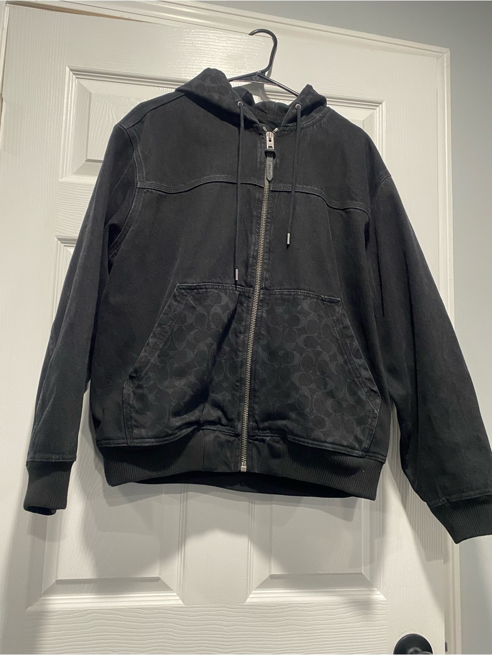 Men’s Coach signature zip jacket